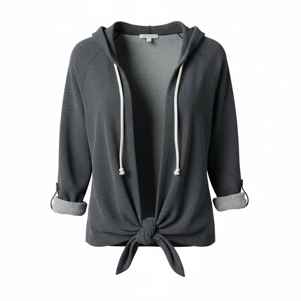 One Eight Tie Waist Hoodie
